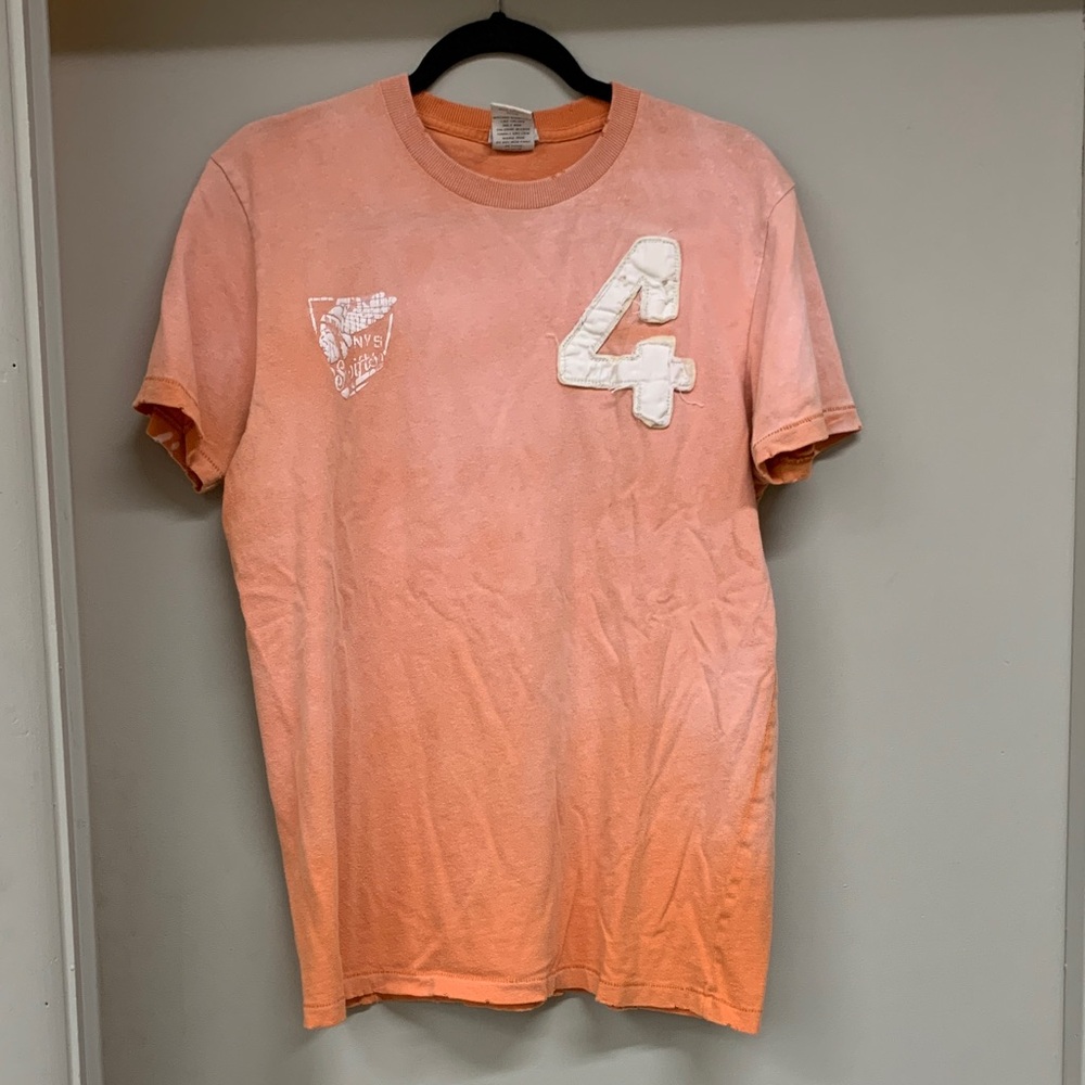 Abercrombie & Fitch Peach Graphic Tee